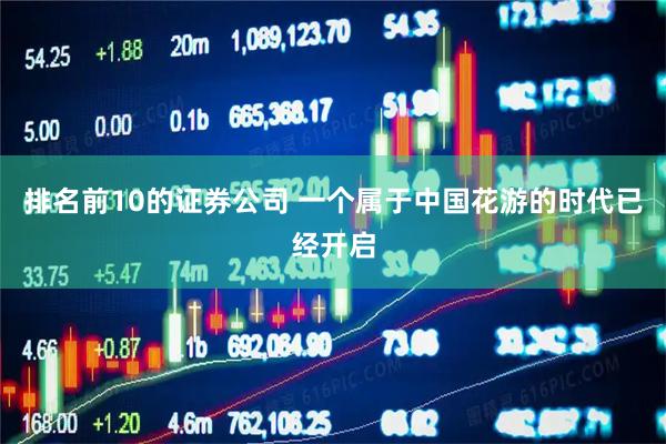 排名前10的证券公司 一个属于中国花游的时代已经开启